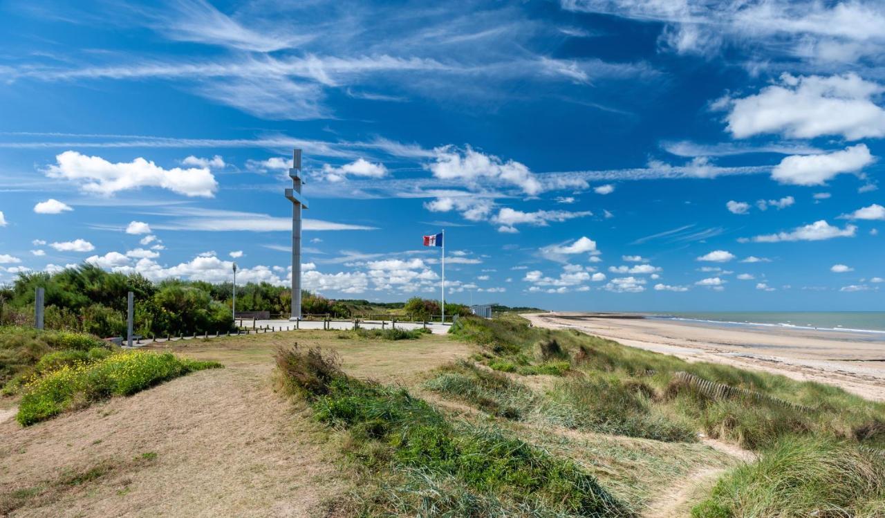 Appt Lumineux - Avec Balcon A 400M De La Plage Courseulles-sur-Mer Ngoại thất bức ảnh